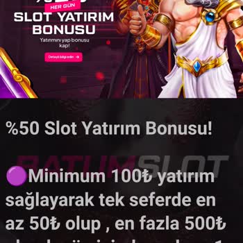 Batumslot Kimse. Oynamasın Hiç İyi Bir Sitede Değil