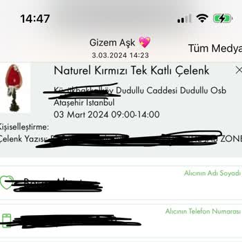 Taze Çiçek (tazecicek.com) Siparişim Gitmedi Alıncaya Ulaşmamasına Rağmen Para İadesi Yapmıyorlar