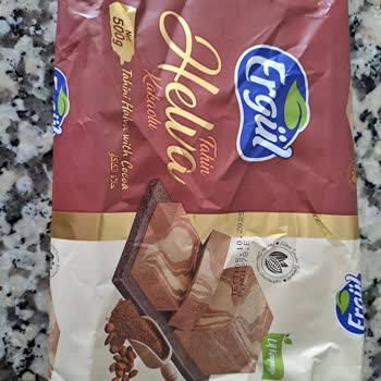 Ergül Pekmez Kakaolu Aldık Sade Helva Çıktı