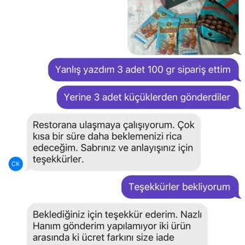 Getir Uygulamasının Tüketicinin Yanında Olmaması
