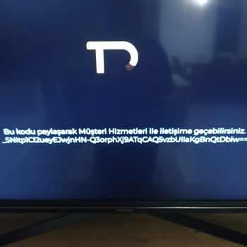 TOD Tv Tod Uygulaması Yine Ve Yine Hata Veriyor.