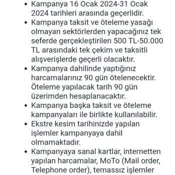 TEB Öteleme Kampanyası Mağduriyeti