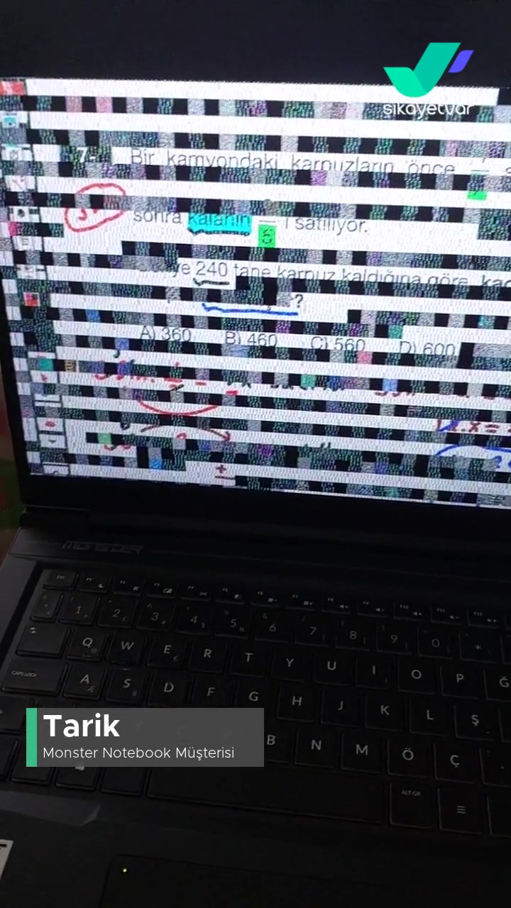 Monster Ekran Sorunu! videonun kapak resmi