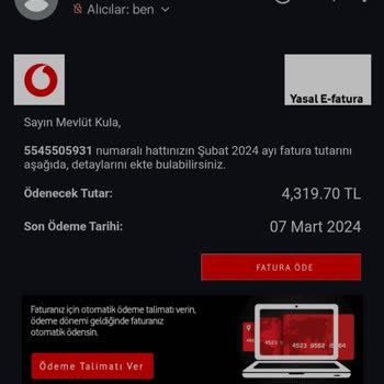 Vodafone Müşteri Temsilcisi Hatası