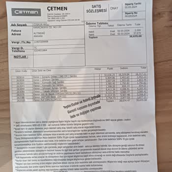 Çetmen Mobilya Ürünümü Teslim Etmiyor Ve Para İadesi De Yapmıyor