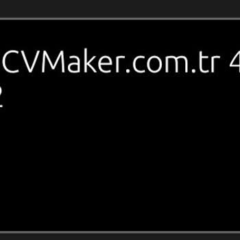 Cvmaker.com.tr Hizmet Bedeli Mağduriyetim Ve Çözüm Arayışım