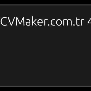 Cvmaker.com.tr Hizmet Bedeli Mağduriyetim Ve Çözüm Arayışım