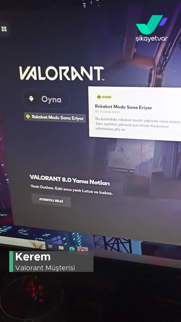 Valorant Oyun Hatası Nedir? videonun kapak resmi