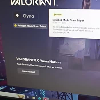 Valorant Oyun Hatası Nedir?