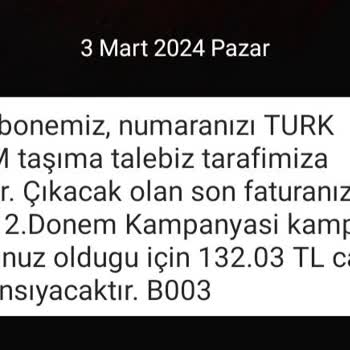 Vodafone Gereksiz Cayma Bedeli