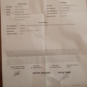 Teknosa'da Kulaklık İadesi Almıyorlar.