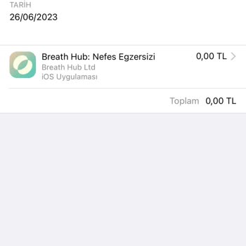 Breath Hub Abonelik İptaline Rağmen Her Ay Kredi Kartımdan Para Çekti