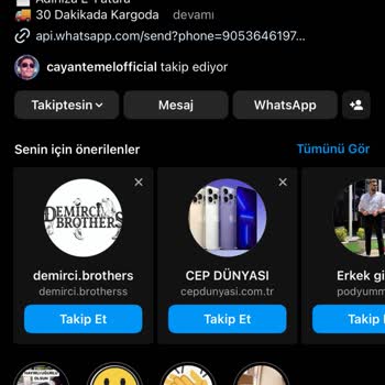 Telefonsatisnoktasii (Instagram) Parayı Geri Vermedi