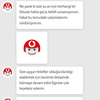 Vodafone Faturalı Olma Sorunu