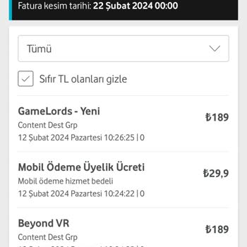 Dest Group Faturama İzinsiz Yansıyan Yüksek Ücretler