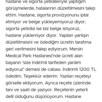 Anadolu Sigorta Anadolu Tamamlayıcı Sağlık Sigortası Akne Tanısına Red Vermesi