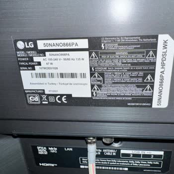 LG Başkasına Satılmış TV'yi Bana Sıfır Diye Verdi