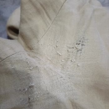 Benetton'dan Keten Pantolon Alıp Hiç Kullanamadan Yırtılması