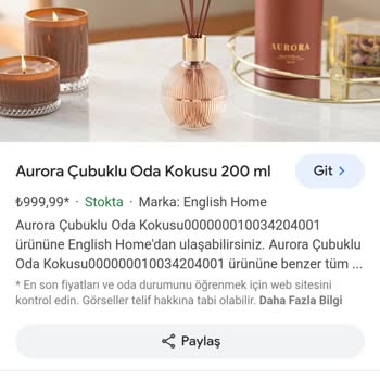 English Home Aynı Üründen Alamadım, Daha Ucuz Üründen İkincisi Verildi?