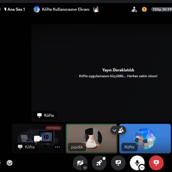Discord.com Discordda Yayın Duraklatıldı Sorunu