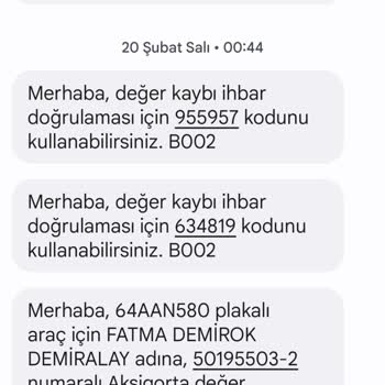 Aksigorta Değer Kaybı Talebimi Yerine Getirmiyor