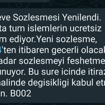 Türkiye İş Bankası Nays Çerçeve Sözleşmesi