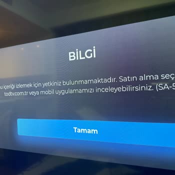 Tod Beinsports1 Sadece Maç Yayınlarında Sorun Yapıyor.