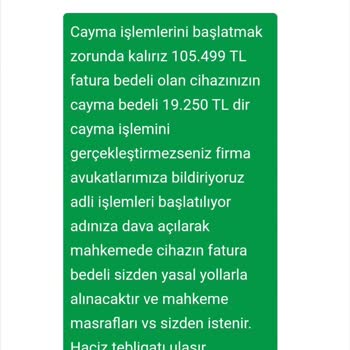 Yıldızay Telecom Çekiliş Vaadiyle Mağduriyetim