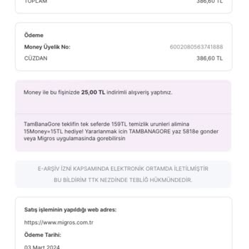 Migros Hemen Yanlış Ve Eksik Ürün.