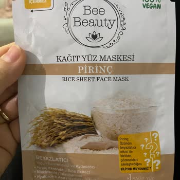 Gratis Pirinç Maskesi Yüzümü Kıpkırmızı Yaptı Ve Şişirdi