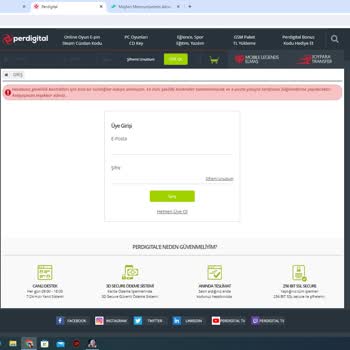 Perdigital'e Hesabım Askıya Alındı