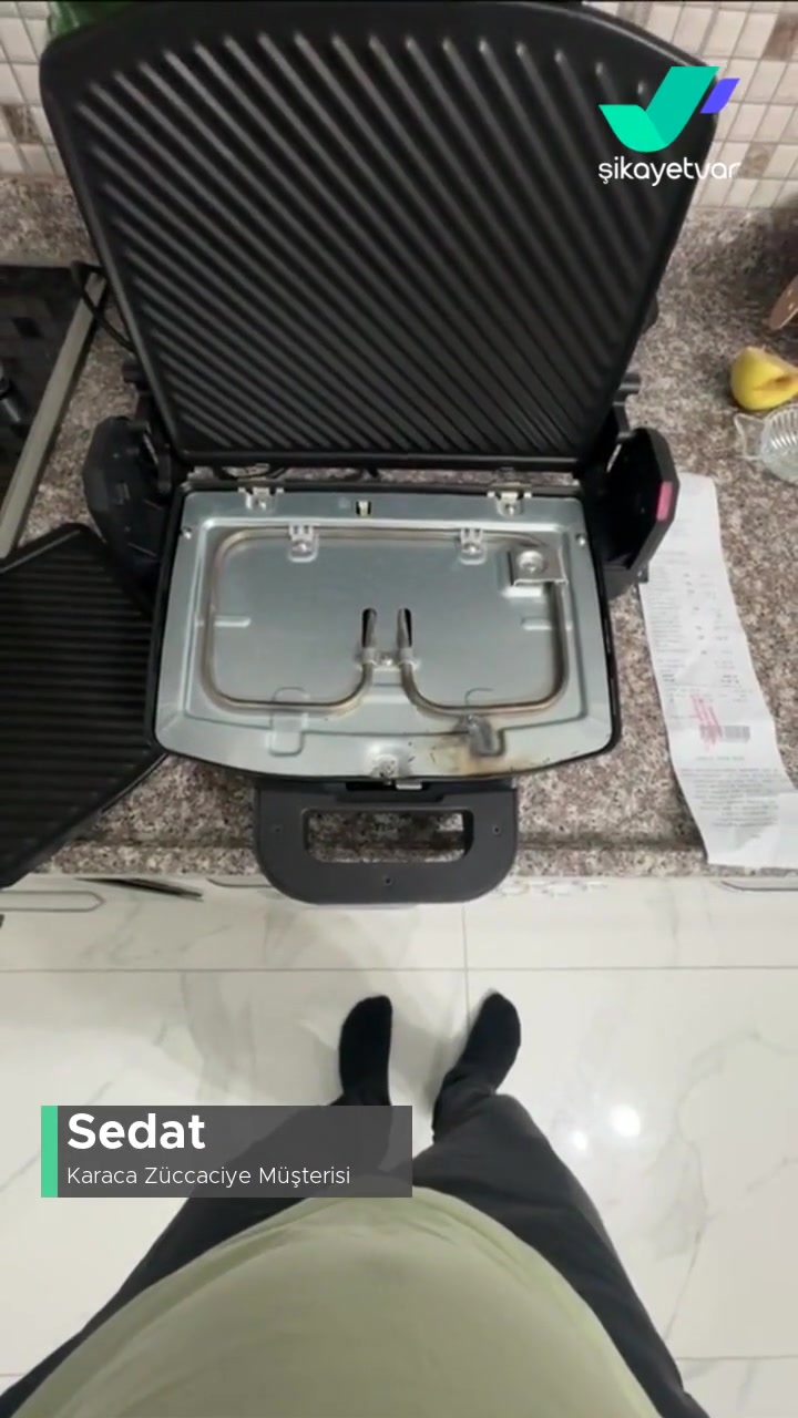 Karaca Züccaciye Kusurlu Satılan Tost Makinesi! videonun kapak resmi