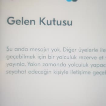 BlaBlaCar Mesaj Gelmesine Rağmen Mesaj Kutumda Mesajınız Yok Diyor