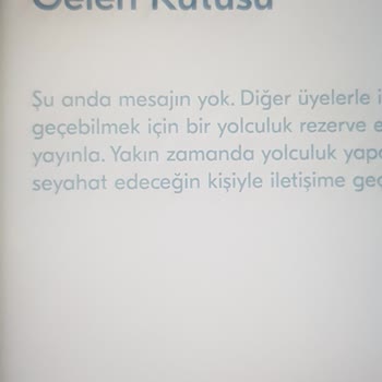 BlaBlaCar Mesaj Gelmesine Rağmen Mesaj Kutumda Mesajınız Yok Diyor