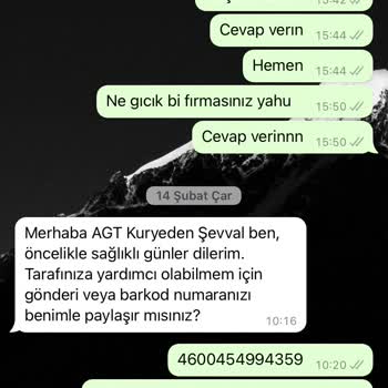 AGT Kurye (aynigunteslim.com) Kargo Teslimat Sorunu: Bir Aydır Ulaşmayan Banka Kartı
