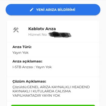 TÜRKSAT Kablo TV Yayın Yok!