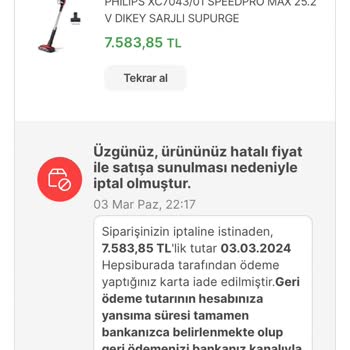 Hepsiburada Nasıl Böyle Bir Yanlış Yaparsın