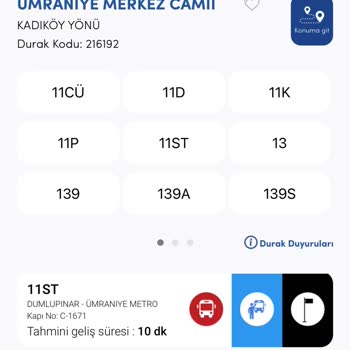 İBB - İstanbul Büyükşehir Belediyesi 11ST Saatinde Gelmedi.