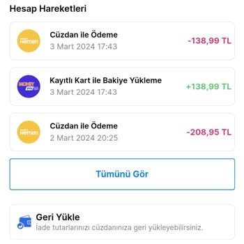 Migros Ücret İademi Yapmıyor