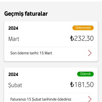 Vodafone Son Aylarda Bir Artış Oldu