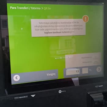Garanti Bankası ATM Sorunu