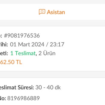 Trendyol Yemek Teslim Edilmeyen Yemek İçin Ücret İadesinin Yapmaması