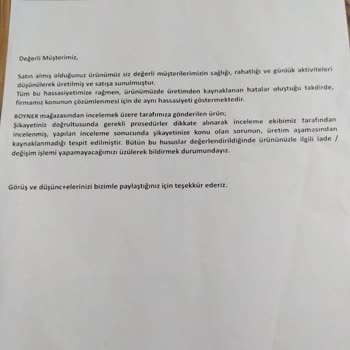 Boyner Sattığı Ürünün Arksında Durmuyor