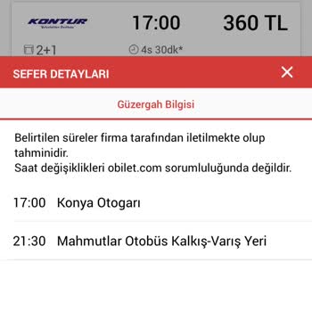 Kontur Turizm Ve Asla Yardımcı Olmamaları