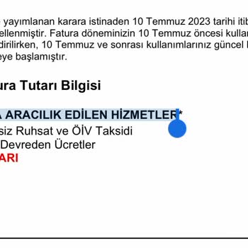 Vodafone Tahsilatına Aracılık Eden Hizmet