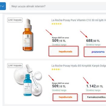 Akakçe Sahte Kozmetik Ve Sahte Parfüm Satan Firmaları Öne Çıkarıyor