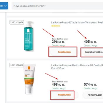 Akakçe Sahte Kozmetik Ve Sahte Parfüm Satan Firmaları Öne Çıkarıyor