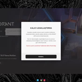 Valorant Hatalı Kalıcı Uzaklaştırma Ban!