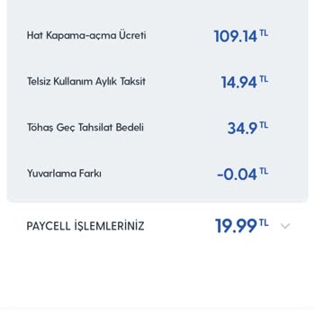 Turkcell Faturama Haksız Ücret Yansıtıyor.