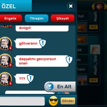 Zade 101 Games Adminden Küfür Ve Hakaretler